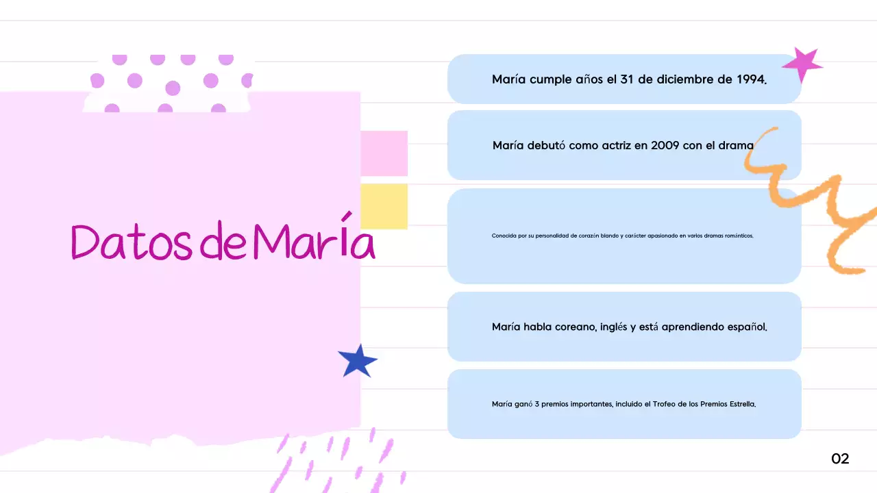 Promoción Purple Trendy Drama