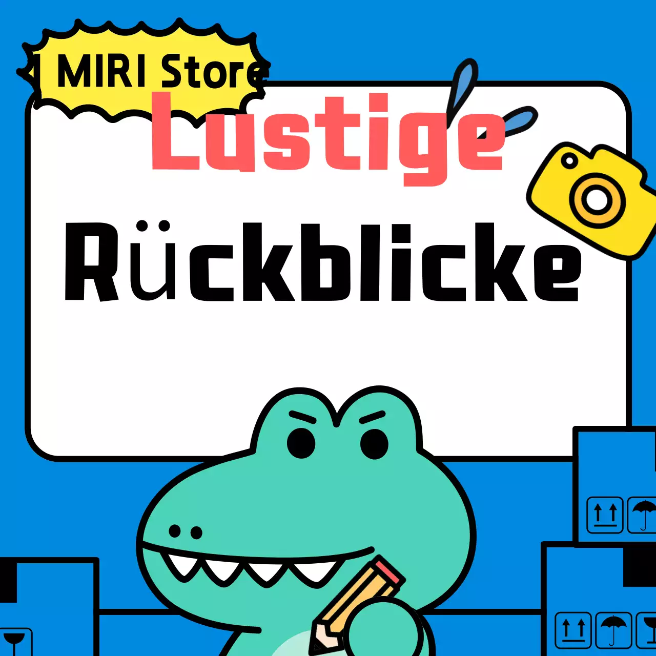 Blue Gag Event-Anzeigen