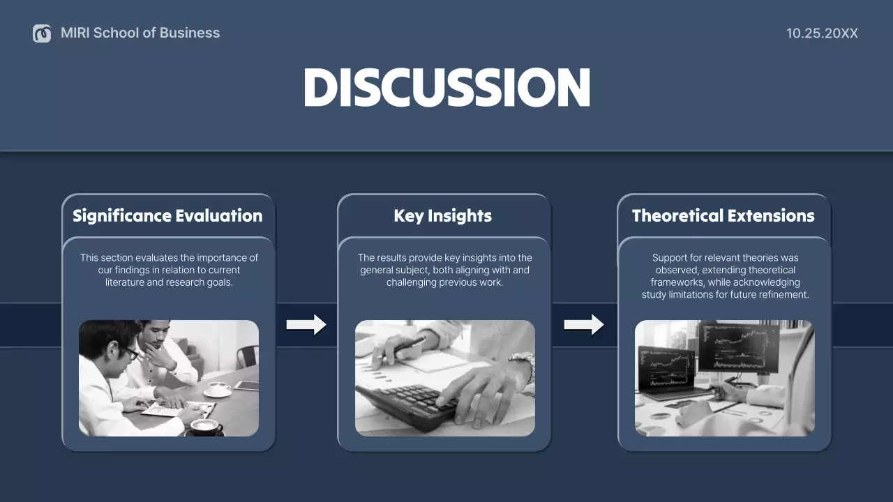 Blue Professional Thesis Presentation