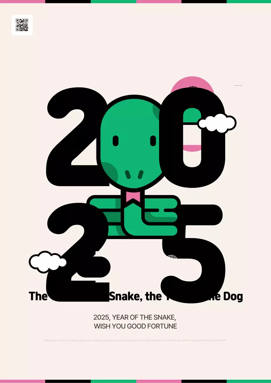 Poster thông báo về Rắn Xanh Hiện Đại