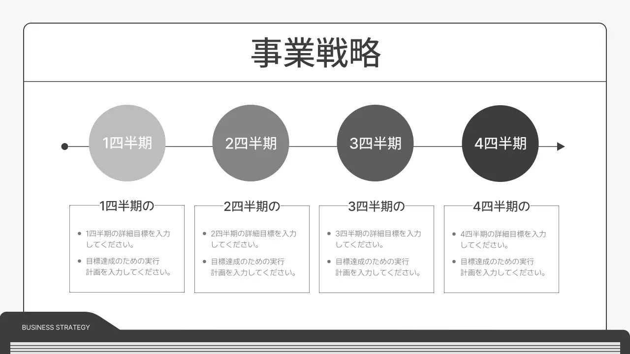 白 シンプル ビジネス 計画書 プレゼンテーション
