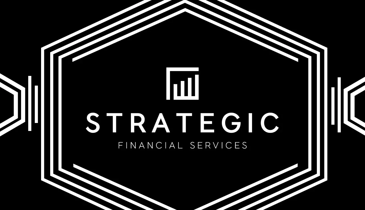 Purple Minimalist Financial Business Card