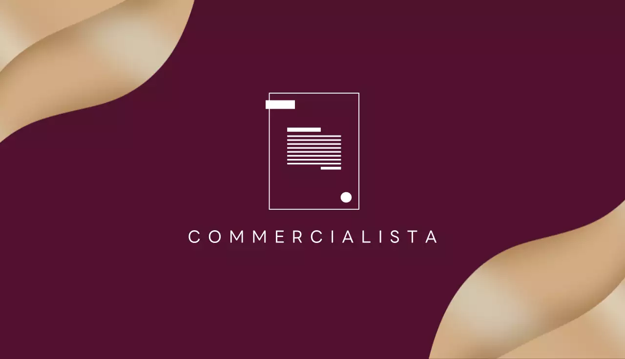 biglietto da visita elegante beige