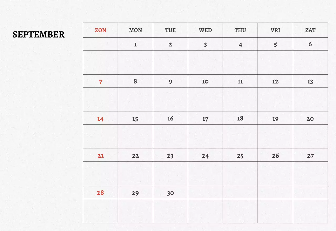 Vintage fotokalender met fotolijstjes