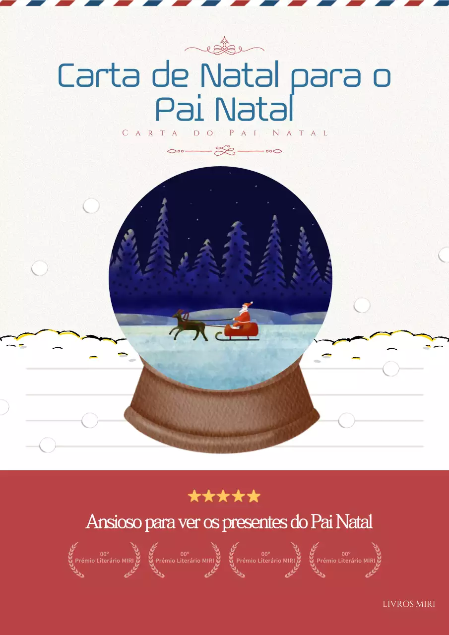 Capa de Natal festiva vermelha