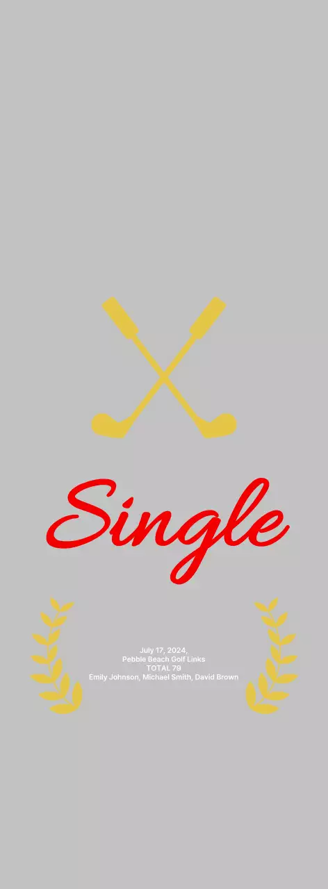 Daftar Golf Sederhana