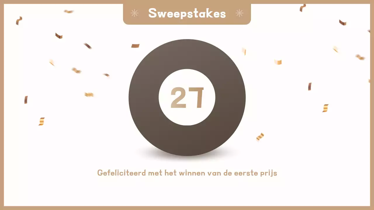 Beige eenvoudige uitnodiging voor eindejaarsfeest