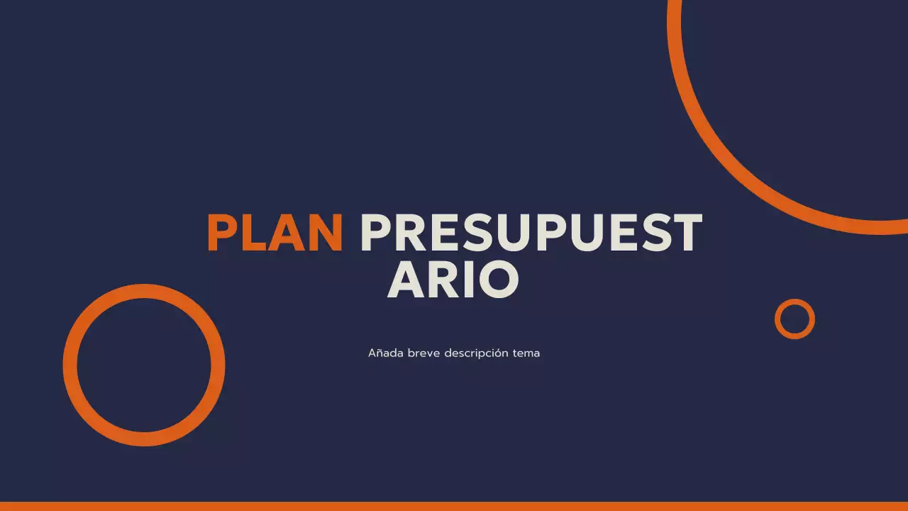 presentación de la empresa navy modern