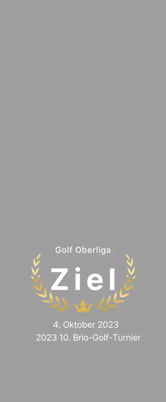 Einfaches Golf Listing
