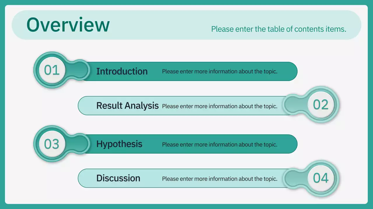 Teal Professional Thesis Presentation
