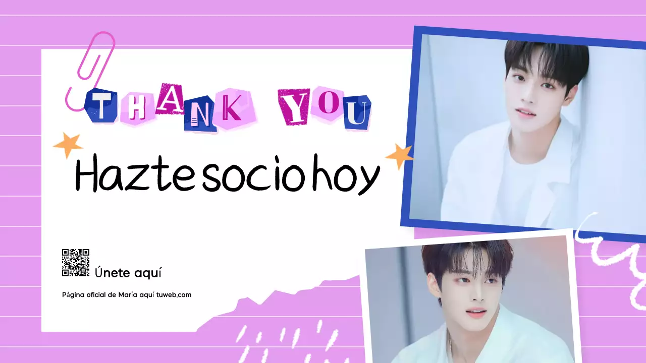 Promoción Purple Trendy Drama