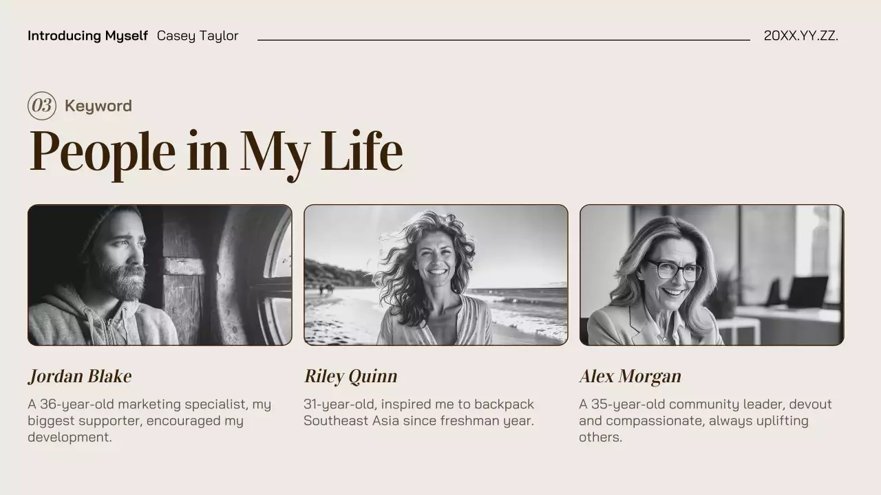 Bài thuyết trình giới thiệu Grey Modern