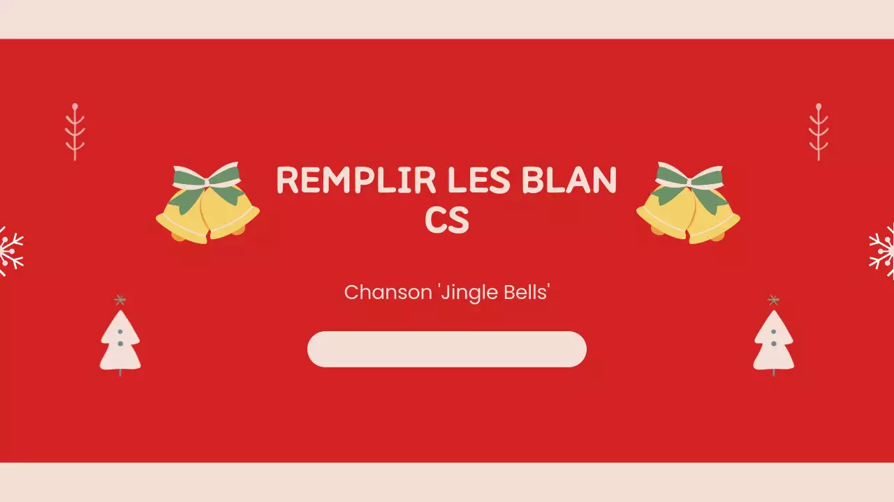 Présentation de Noël rétro rouge