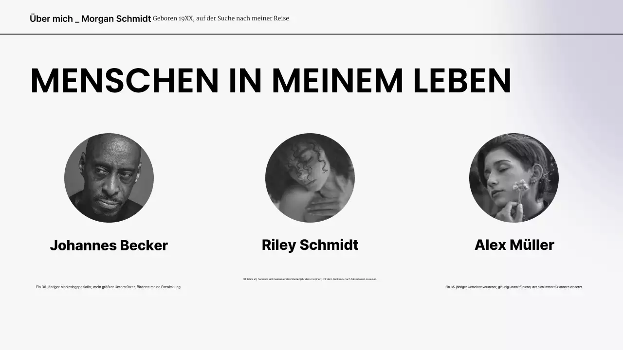 graue weiße moderne Präsentationsmappe