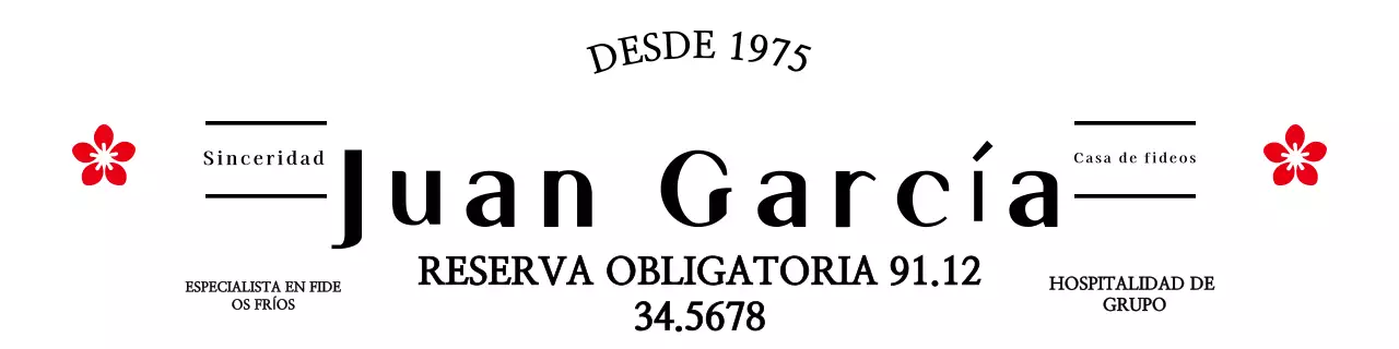 Anuncio de fideos negros fríos tradicionales