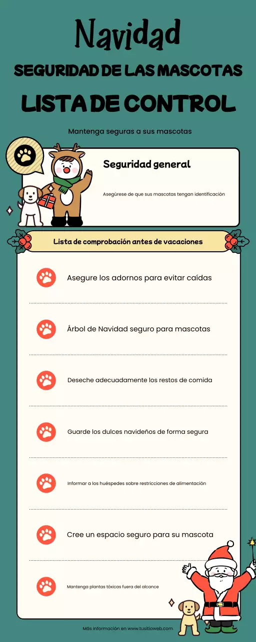 green playful pet checklist