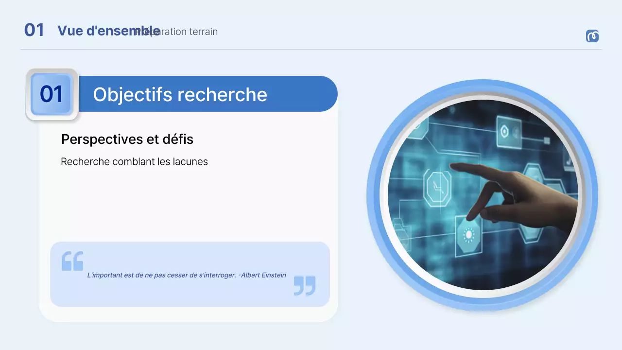 Annonce de soutenance de thèse professionnelle bleue