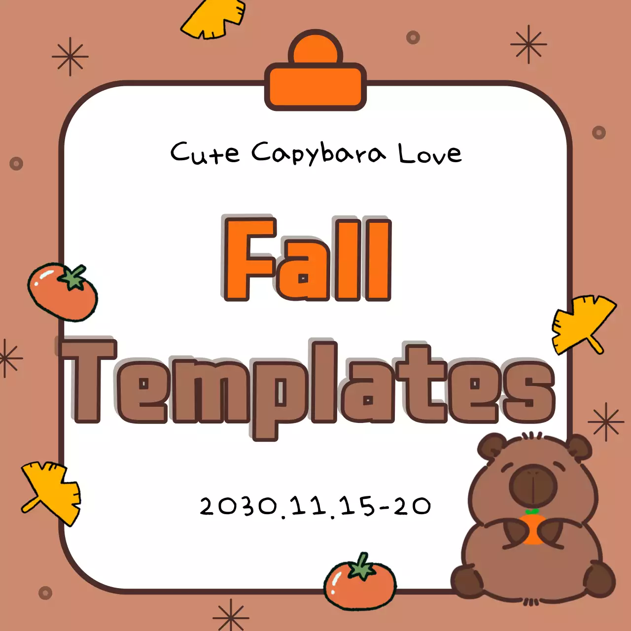 Modelos fofos marrons Anúncio Instagram Carousel