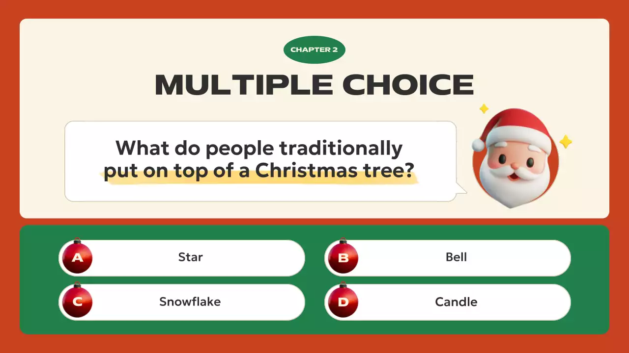 Red Festive Christmas Presentation