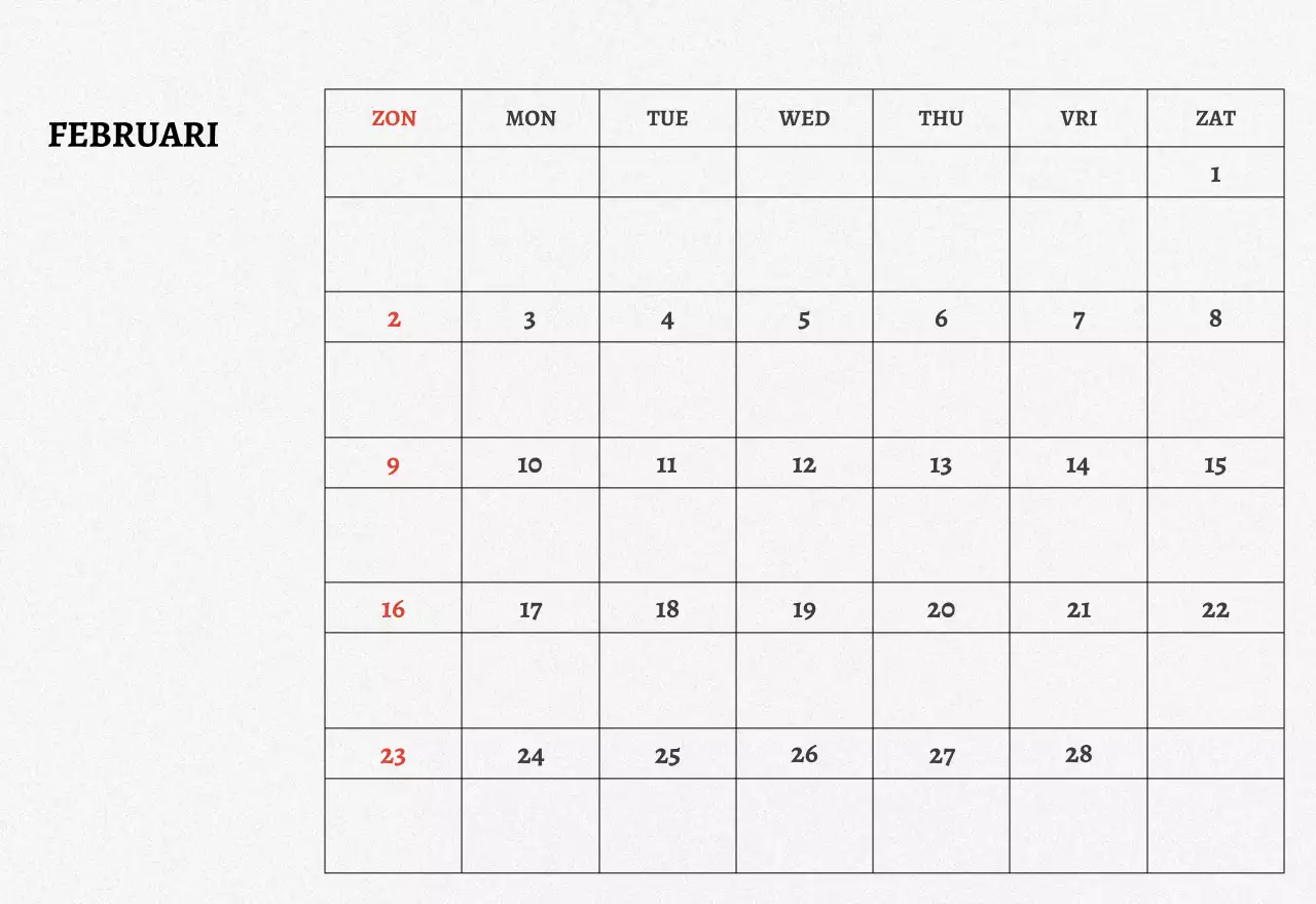 Vintage fotokalender met fotolijstjes