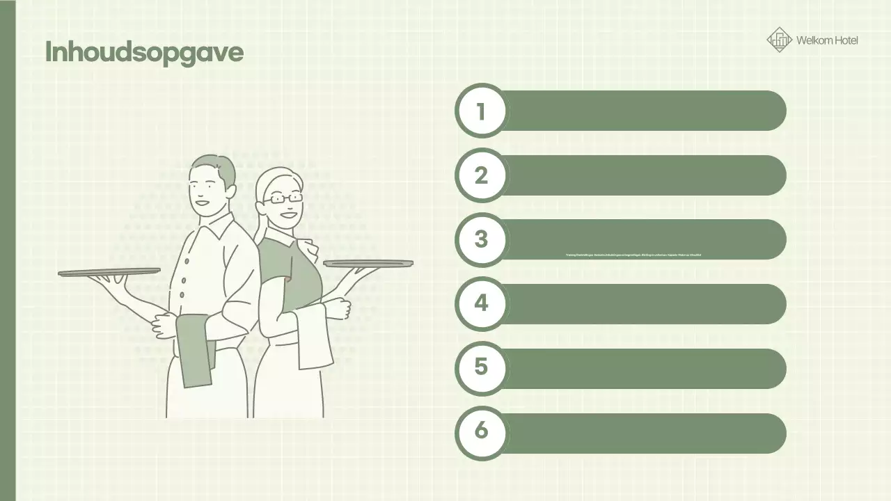 Training voor personeel over nette kaki dresscode