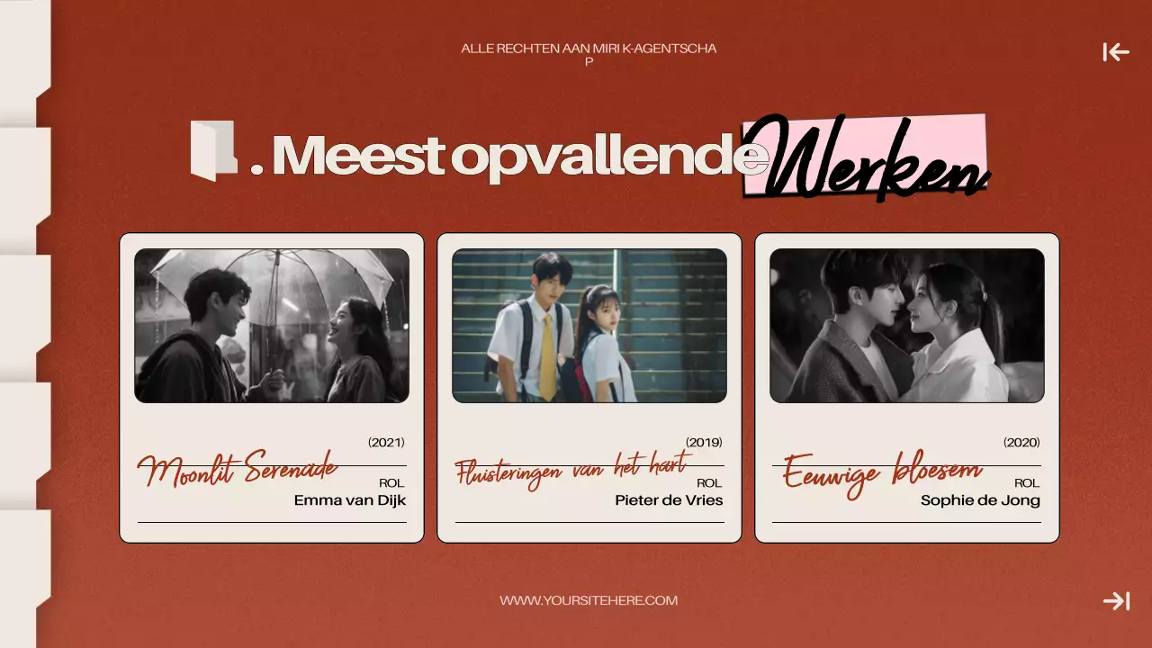 Roze Modern Drama Pitch