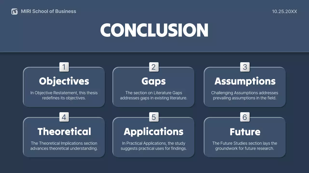 Blue Professional Thesis Presentation