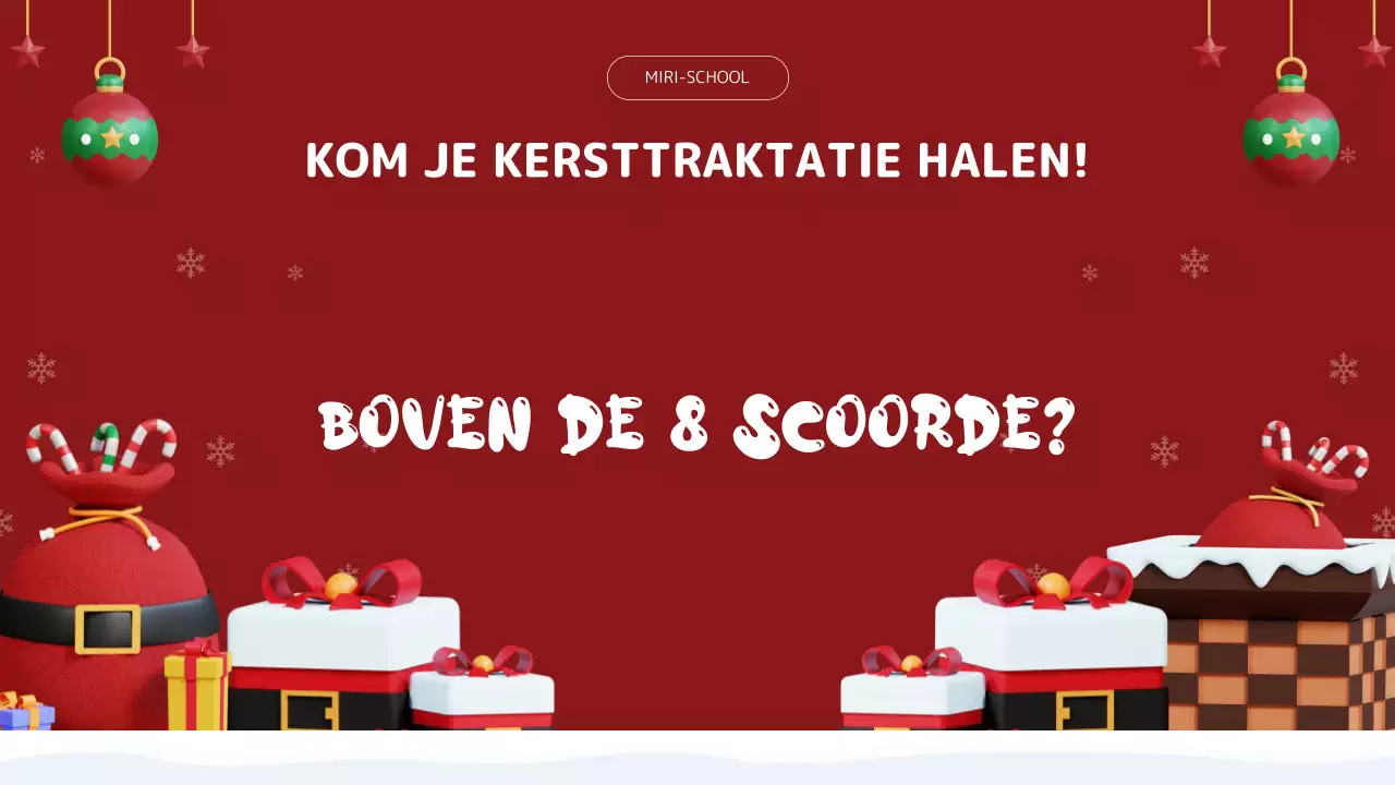 rode feestelijke vakantie quiz gids