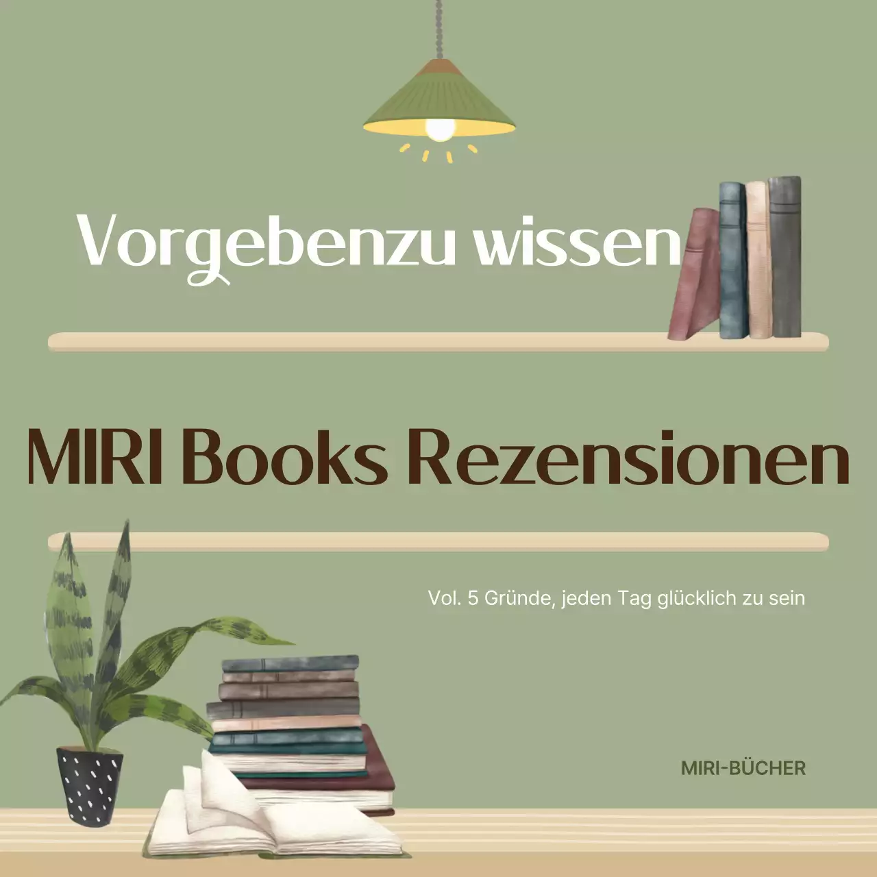 Eine saubere Buchzusammenfassung in khaki und beige