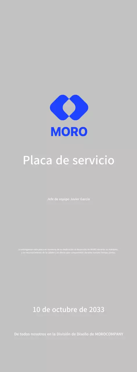 Celebrar el logotipo corporativo azul