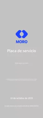 Celebrar el logotipo corporativo azul