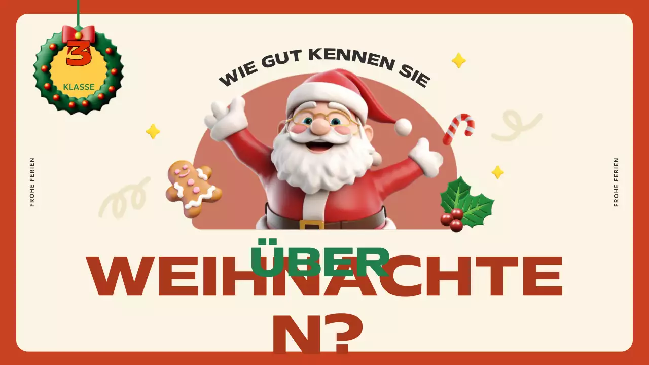 rote festliche Weihnachtspräsentation