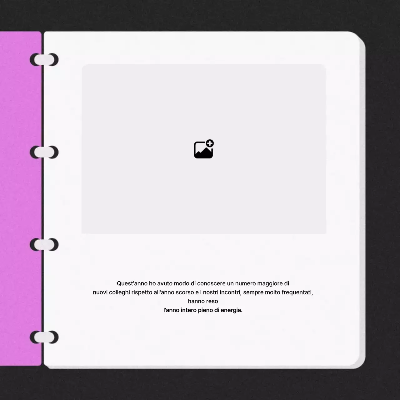 Diario semplice Mauve