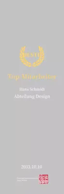 Gelbe einfache Listungstafel