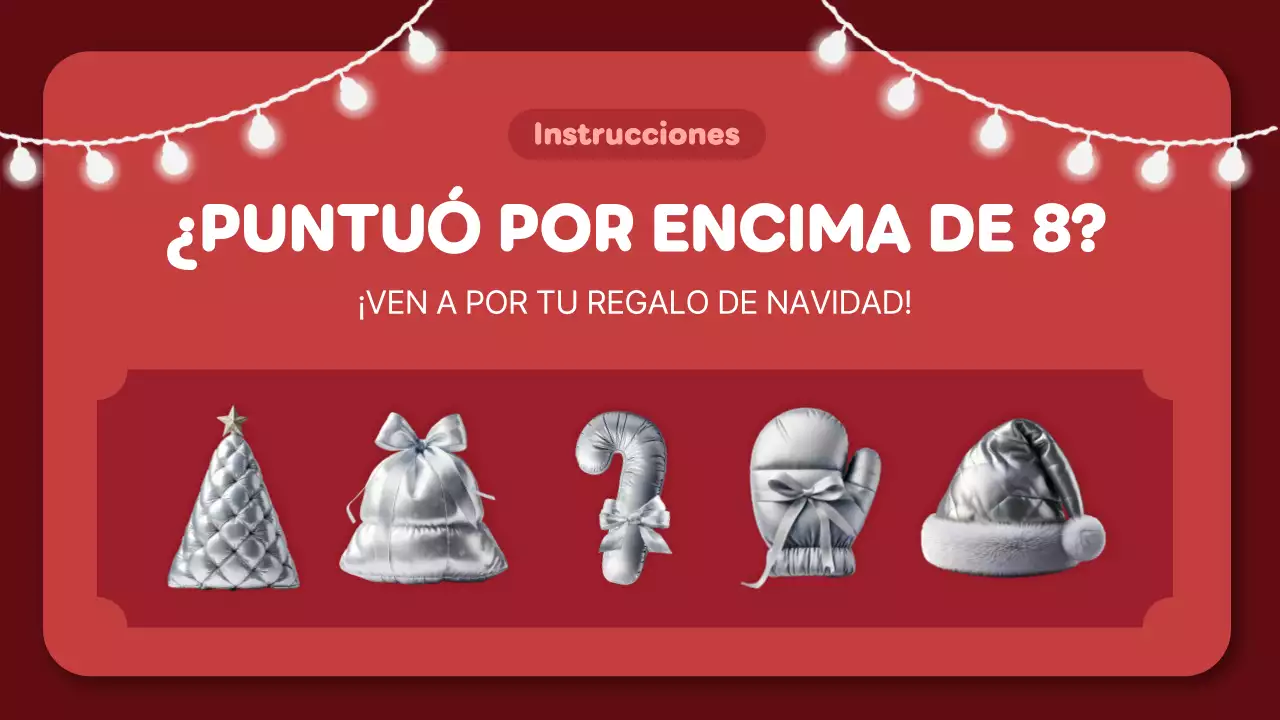 diseño del cuestionario de navidad