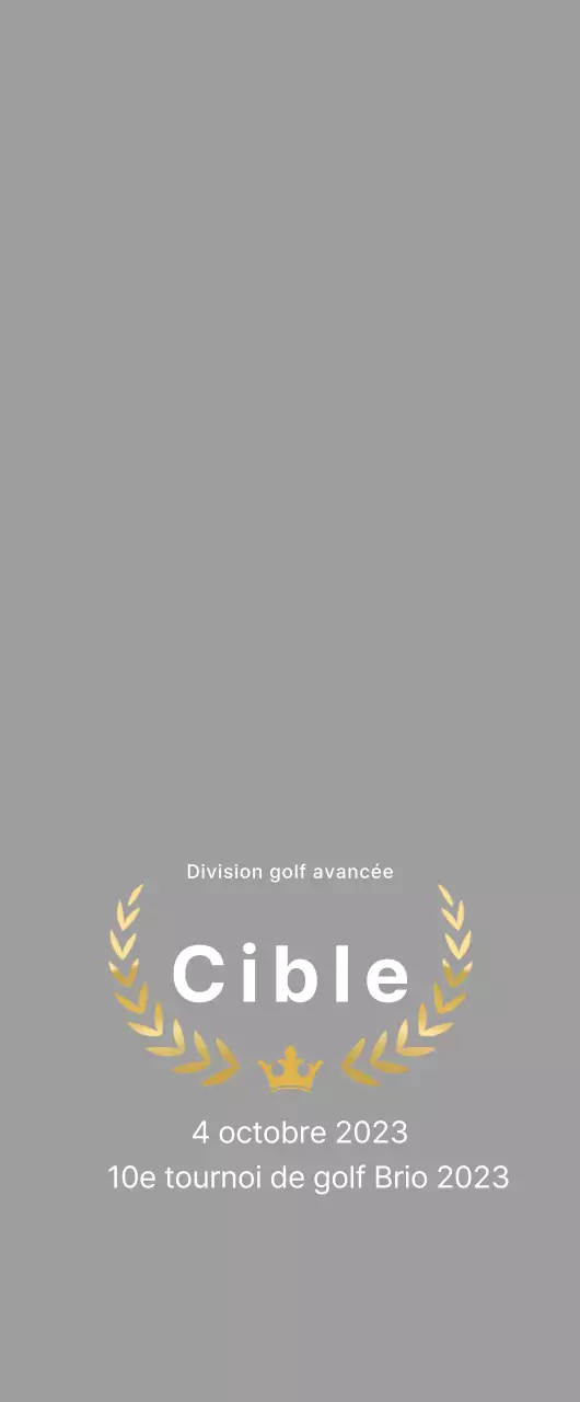 Liste simple des golfeurs