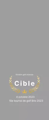 Liste simple des golfeurs