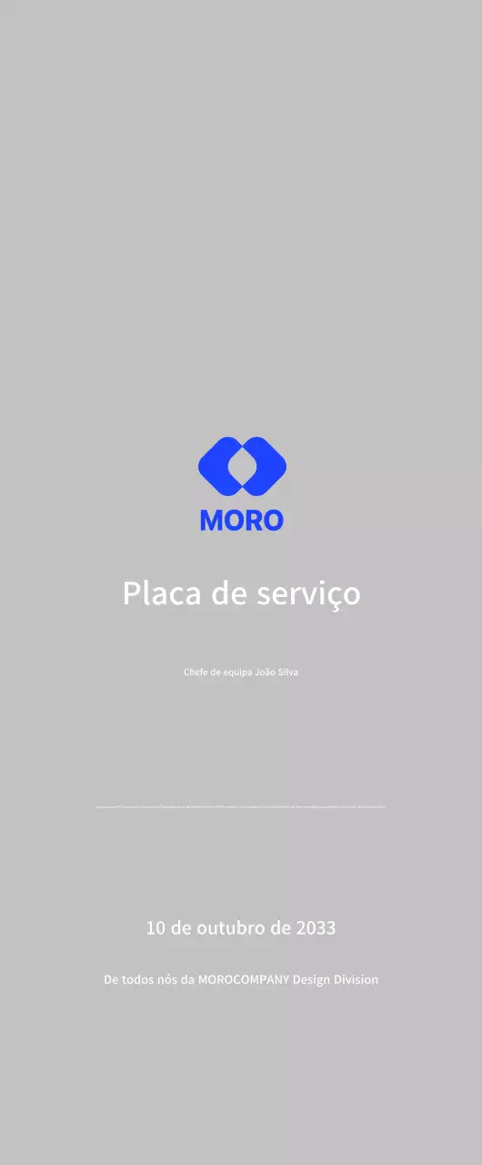 Celebrar o logótipo azul da empresa