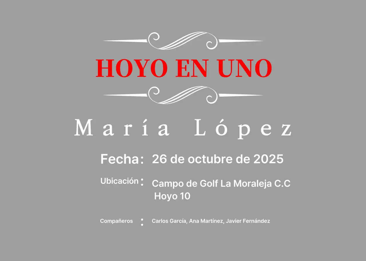 Celebrando el golf clásico