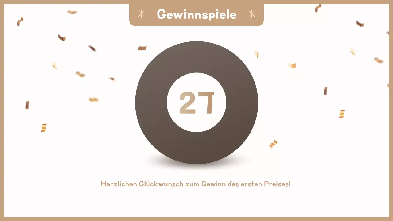 Beige einfache Einladung zur Party zum Jahresende