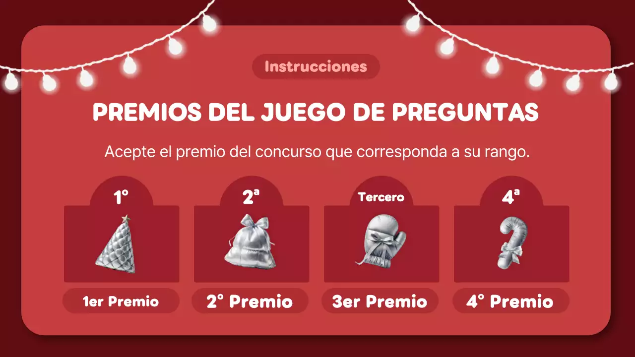 diseño del cuestionario de navidad