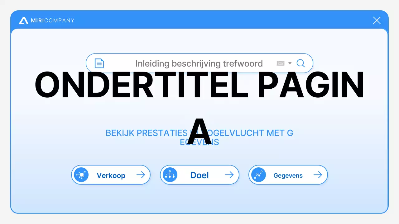 Blauwe moderne rapporten analyseren