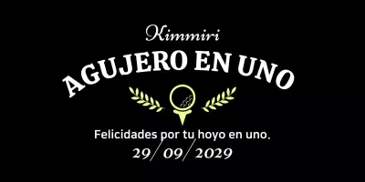 Blanco Vintage Golf Celebración