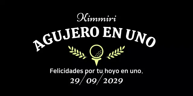 Blanco Vintage Golf Celebración