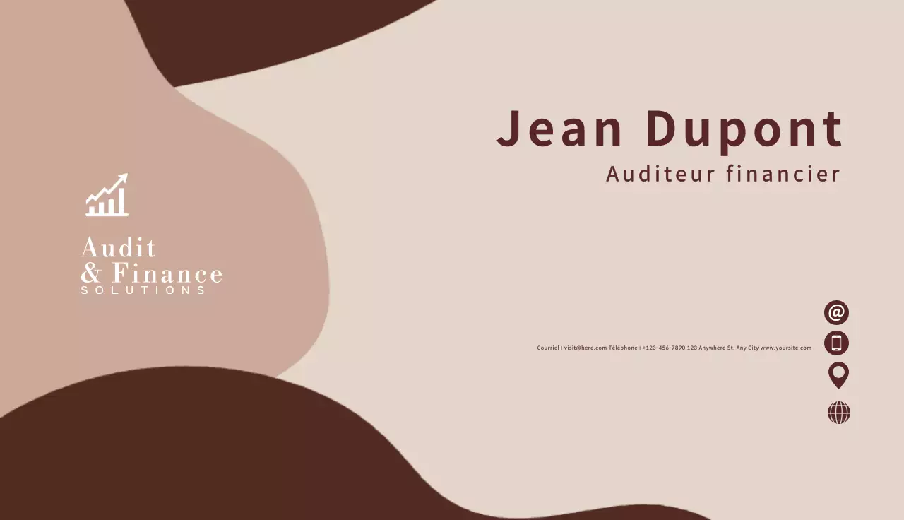 carte de financement professionnelle brune