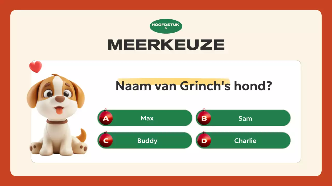 rode feestelijke vakantiepresentatie