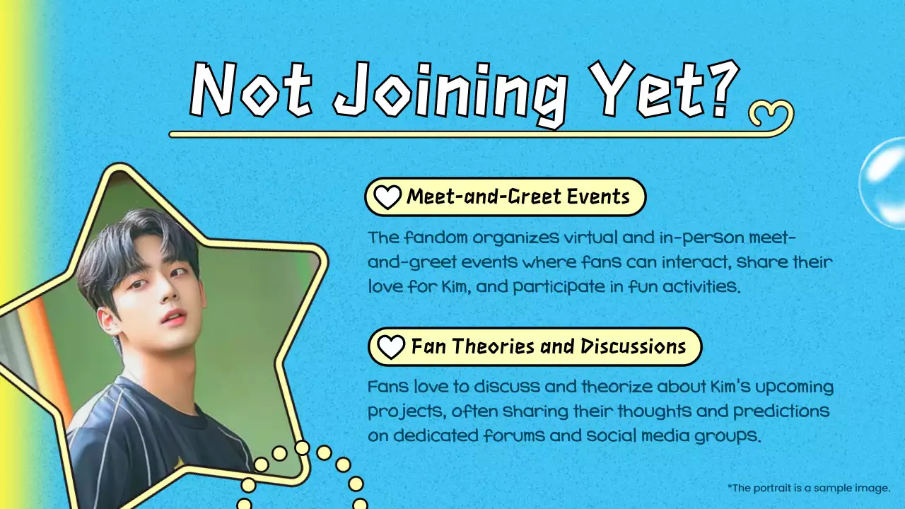 Blue Trendy K-Drama Pitch Presentation