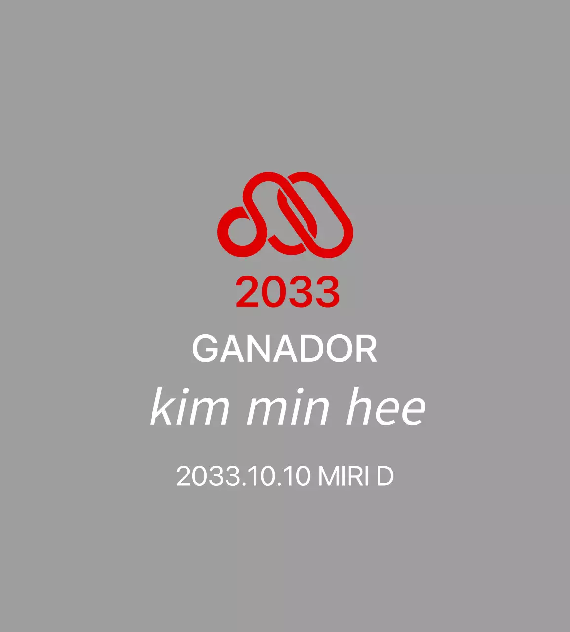 Placa de identificación simple