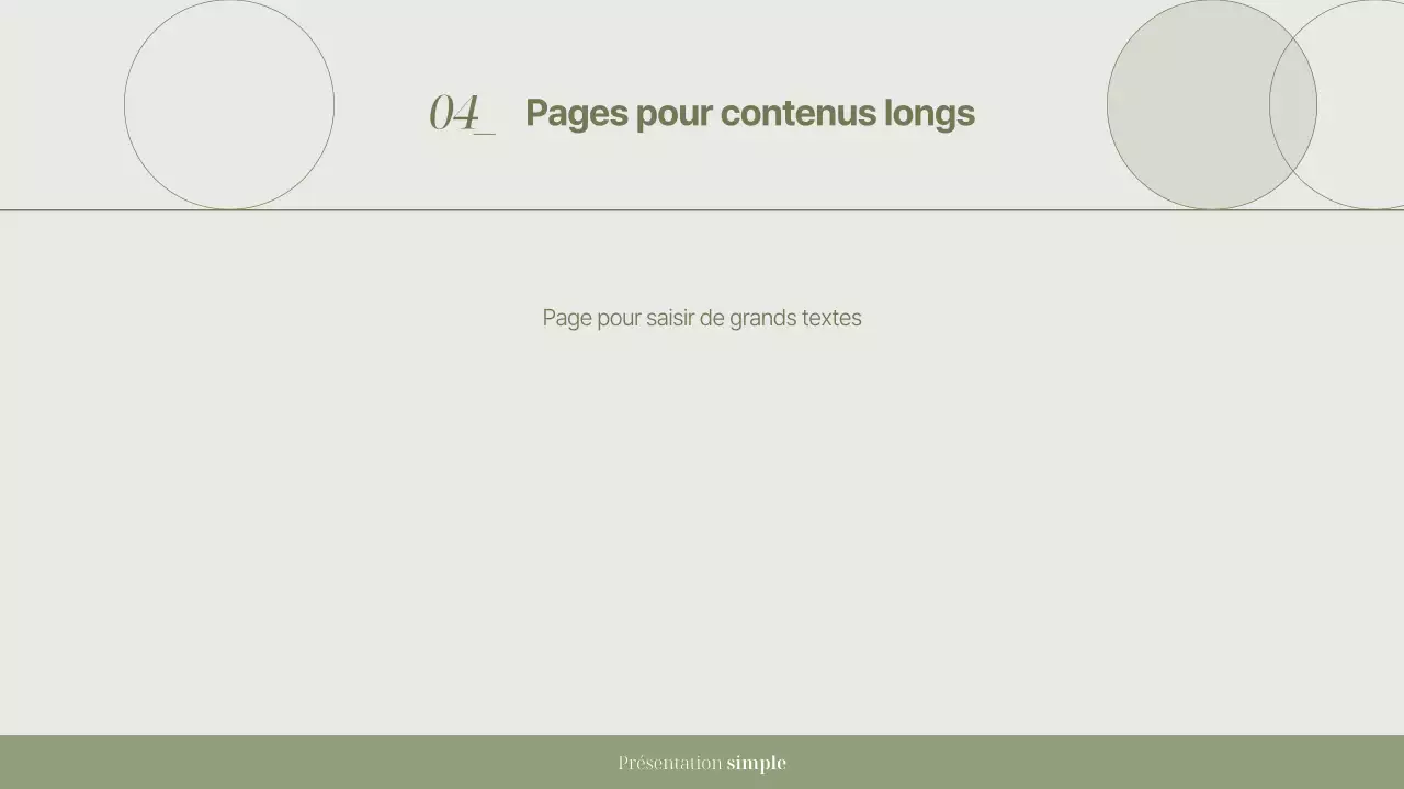 Kaki Simple Presentation Documentation