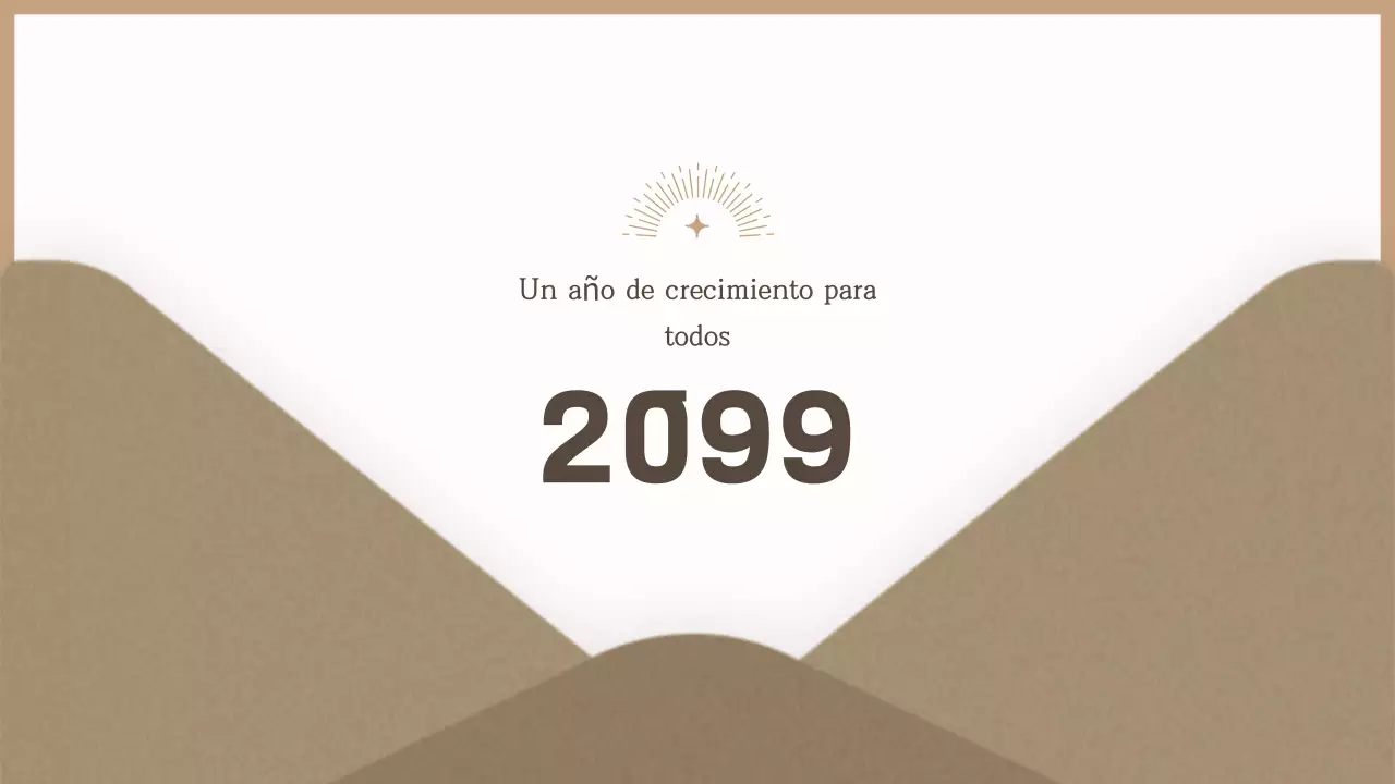 Invitación sencilla a la fiesta de fin de curso en beige